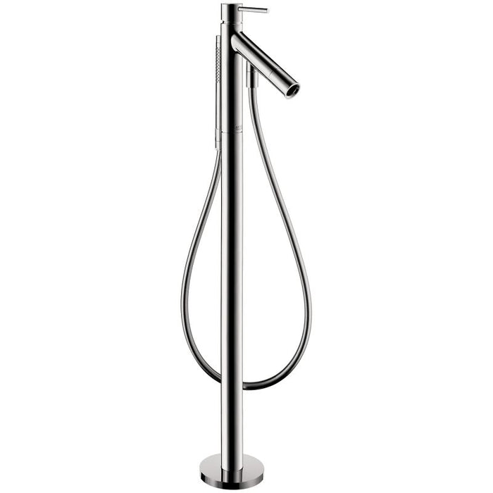 Axor Starck Tub Filler Faucet Free Standing with Single Function Hand Shower in Chrome