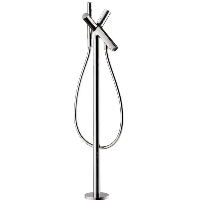 Axor 10458001 Starck Tub Filler Faucet Free Standing with Single Function Hand Shower
