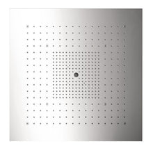 Load image into Gallery viewer, Axor 10625801 Starck Ceiling Mount Square Showerhead in Steel Optic
