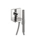 Axor Starck 2.5 GPM Single Function Wall Mounted Handshower Package in Chrome