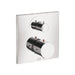 Axor Starck X Thermostatic Valve Trim with Integrated Volume Control Less Valve