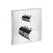 Axor Starck X Thermostatic Valve Trim with Integrated Diverter and Volume Controls Less Valve