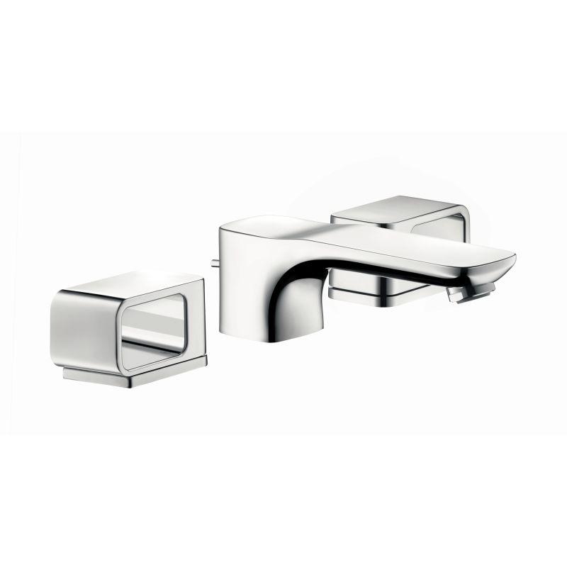 Axor 11041001 Urquiola 1.2 GPM Widespread Bathroom Faucet with Drain Assembly
