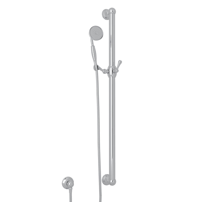 ROHL Handshower Set With 39" Grab Bar and Single Function Handshower