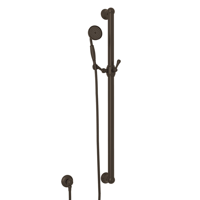 ROHL Handshower Set With 39" Grab Bar and Single Function Handshower