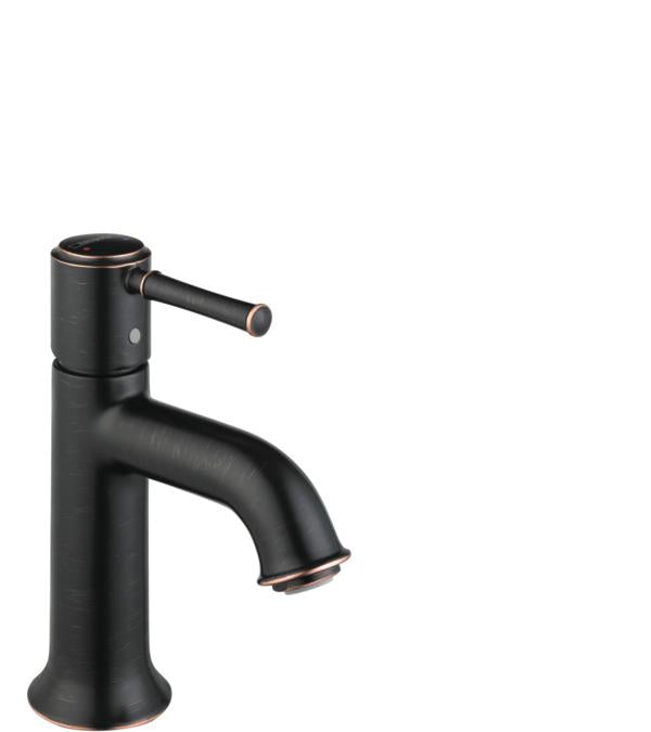 Hansgrohe 14111921 Talis C 1.2 GPM Single Hole Bathroom Faucet with Eco Right in Rubbed Bronze