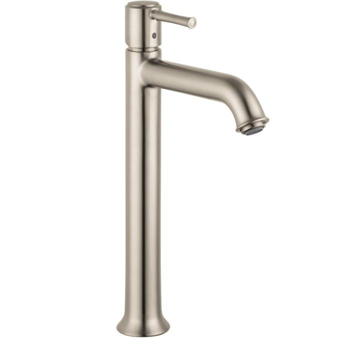 Hansgrohe Talis C 1.2 GPM Single Hole Bathroom Faucet with Eco Right Quick Clean and Comfort Zone Technologies in Brushed Nickel