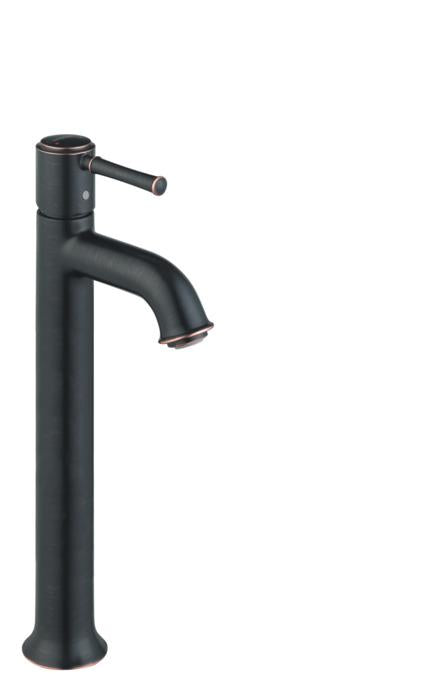 Hansgrohe Talis C 1.2 GPM Single Hole Bathroom Faucet with Eco Right Quick Clean and Comfort Zone Technologies in Rubbed Bronze