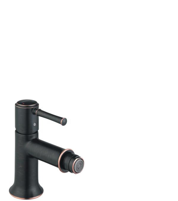 Hansgrohe Talis C 2.2 GPM Bidet Faucet - Pop-Up Drain Assembly Included in Rubbed Bronze