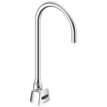 Load image into Gallery viewer, Delta Commercial 1500T Series: Single Hole Hardwire Electronic Basin Faucet with Gooseneck Spout Trim Only
