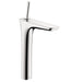 Hansgrohe Pura Vida 1.2 GPM Single Hole Bathroom Faucet with Eco Right Quick Clean in Chrome