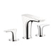 Hansgrohe Pura Vida 1.2 GPM Widespread Bathroom Faucet with Eco Right Quick Clean and Comfort Zone Technologies in Chrome