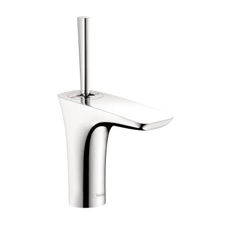 Hansgrohe Pura Vida 1.2 GPM Single Hole Bathroom Faucet with Eco Right Quick Clean in Chrome