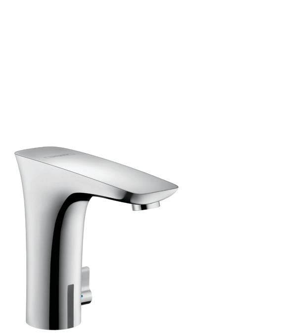 Hansgrohe Pura Vida 1.5 GPM Single Hole Bathroom Faucet with Eco Right and Comfort Zone Technologies in Chrome