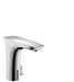 Hansgrohe Pura Vida 1.5 GPM Single Hole Bathroom Faucet with Eco Right and Comfort Zone Technologies in Chrome