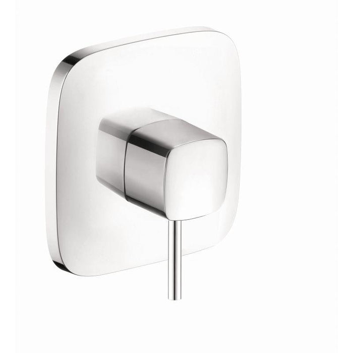 Hansgrohe Pura Vida Pressure Balanced Valve Trim - Less Valve in Chrome/White