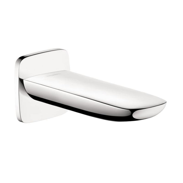 Hansgrohe Pura Vida Tub Spout Wall Mounted Non Diverter in Chrome