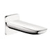 Hansgrohe Pura Vida Tub Spout Wall Mounted Non Diverter in Chrome