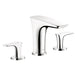 Hansgrohe 15440001 Pura Vida Roman Tub Filler Faucet Non Diverter with Metal Lever Handles Less Valve in Chrome