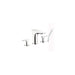Hansgrohe Pura Vida Roman Tub Filler Faucet with Diverter Metal Lever Handles and 2.0 GPM Single Function Hand Shower Less Valve in Chrome