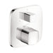 Hansgrohe Pura Vida Thermostatic Valve Trim with Integrated Diverter and Volume Controls - Less Valve in Chrome