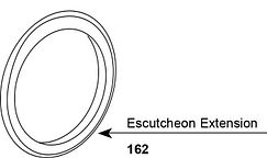 Moen 162 Escutcheon Adjuster Kit