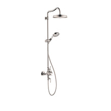 Load image into Gallery viewer, Axor 16572831 Montreux Thermostatic Shower System with Shower Head Hand Shower Shower Arm Hose Valve Trim and Rough-In Valve in Polished Nickel
