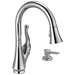 Delta 16968-DST Talbott Single Handle Pull-Down Kitchen Faucet with Soap Dispenser