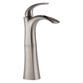 Delta Nyla: Single Handle Centerset Bathroom Faucet with Riser