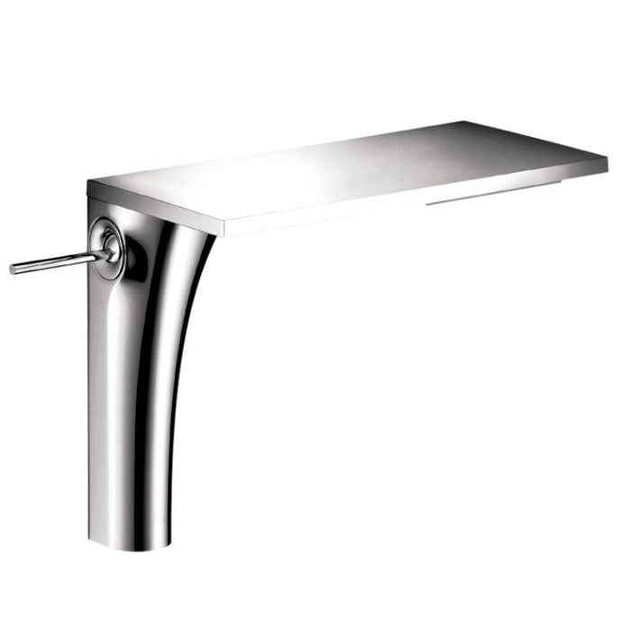 Axor Massaud 1.2 GPM Single Hole Joystick Tall Vessel Bathroom Faucet Less Drain Assembly