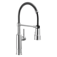 Load image into Gallery viewer, Delta Theodora: Single-Handle Pull-Down Spring Kitchen Faucet
