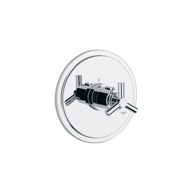 Grohe 19169 Atrio Thermostatic Valve Trim Grohtherm with Metal Cross Handle