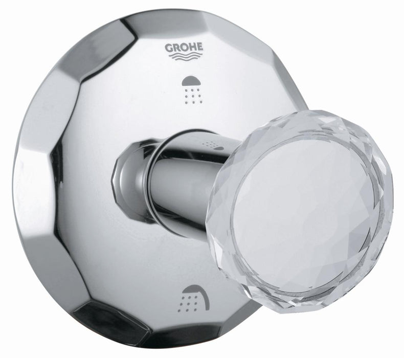 Grohe Kensington 4 1/4 Inch Three Way Diverter with Round Corona Handle