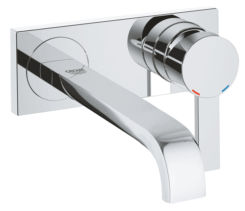 Grohe Allure 8 5/8 Inch Single Handle Wall Mount M Size Bathroom Faucet
