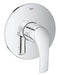 Grohe 19458 Eurosmart 6 3/4 Inch Pressure Balance Valve Trimset with Lever Handle