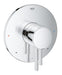 Grohe Essence 7 3/8 Inch Custom Shower Thermostatic Trim with Control Module