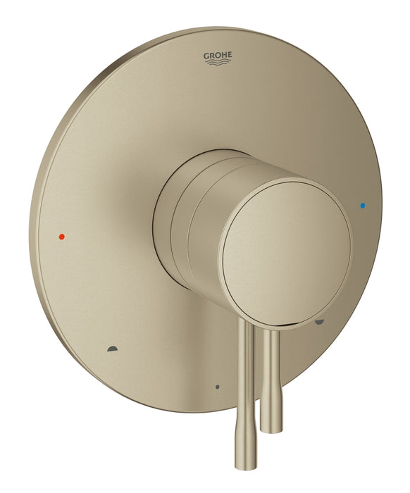 Grohe Essence 7 3/8 Inch Custom Shower Thermostatic Trim with Control Module