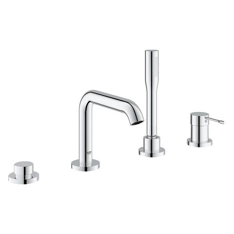 Grohe 19578 Essence Four-Hole Bathtub Faucet with Handshower