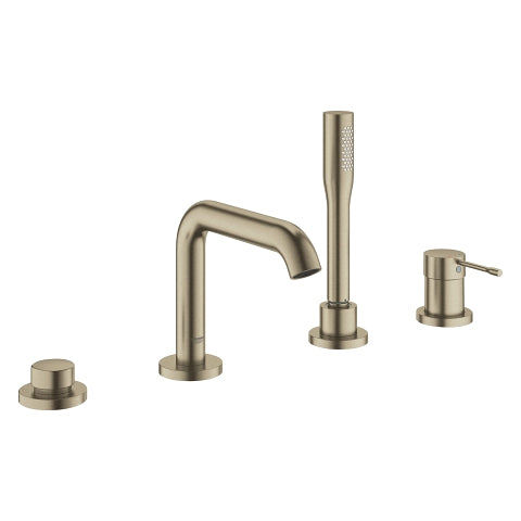 Grohe 19578 Essence Four-Hole Bathtub Faucet with Handshower
