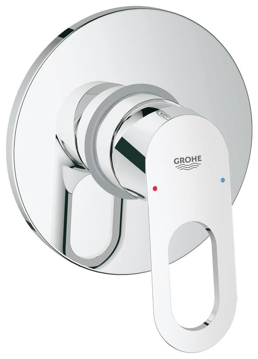 Grohe BauLoop 4 1/8 Inch Single Lever Shower Mixer Trim