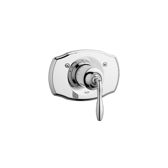 Grohe Seabury Thermostatic Valve Trim Grohtherm with Metal Lever Handle