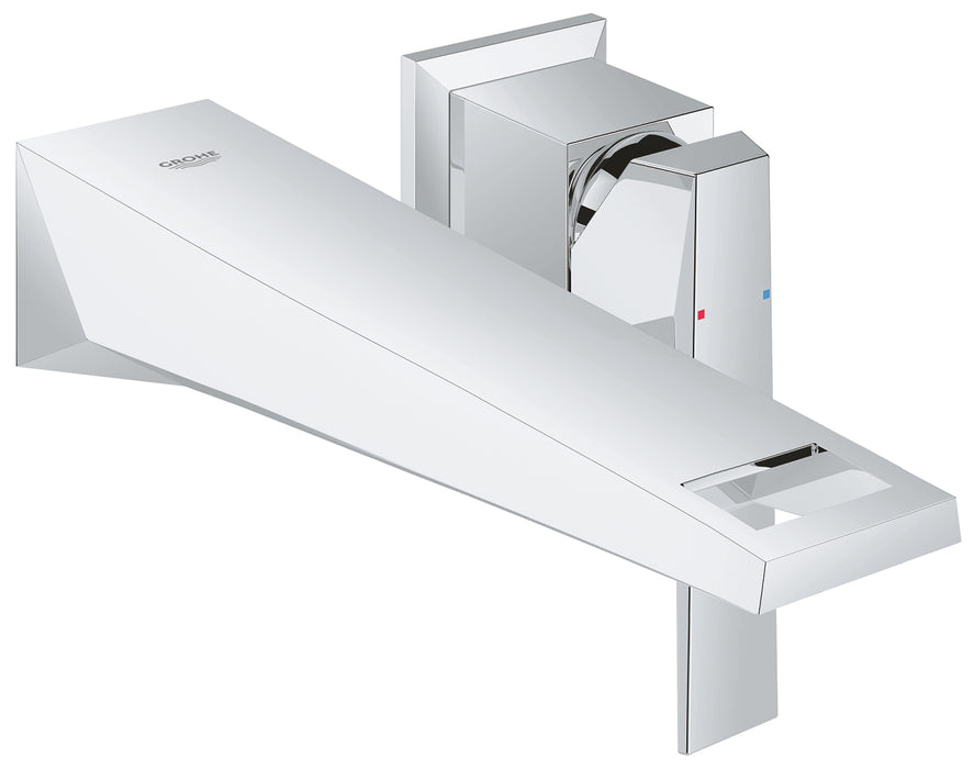 Grohe Allure Brilliant 8 1/4 Inch Single Handle Wall Mount Bathroom Faucet