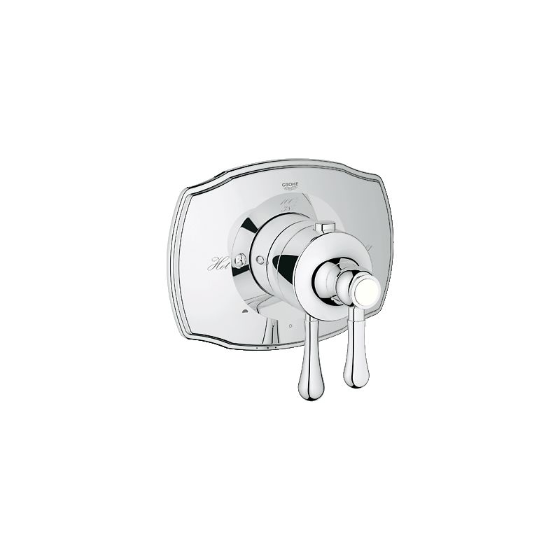 Grohe 19825 GrohFlex 7 1/2 Inch Authentic Dual Function Thermostatic Trim with Control Module