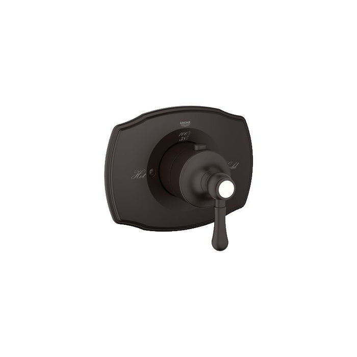 Grohe Grohtherm 2000 Authentic 7 1/2 Inch Custom Shower Thermostatic Trim with Control Module