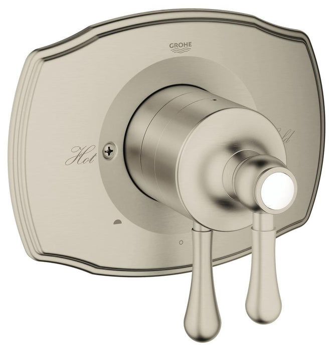 Grohe GrohFlex 7 1/2 Inch Authentic Dual Function Pressure Balance Trim with Control Module