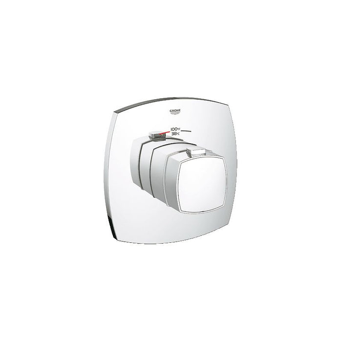Grohe 19940 Grandera Thermostatic Shower Trim for Custom Shower - Requires Separate Volume Control