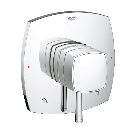 Grohe 19946 Grandera 6 3/4 Inch Dual Function Pressure Balance Trim with Control Module