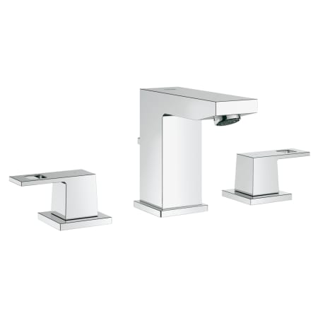 Grohe 2037000A Eurocube 8 Inch Widespread Two-Handle Bathroom Faucet