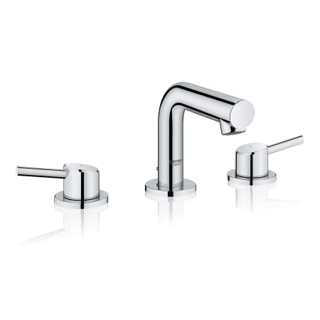 Grohe 20572 Concetto 8 Inch Widespread Two-Handle Bathroom Faucet