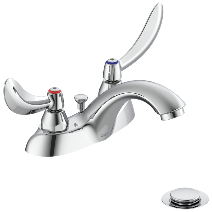 Delta Commercial 21C: Two Handle Centerset Bathroom Faucet